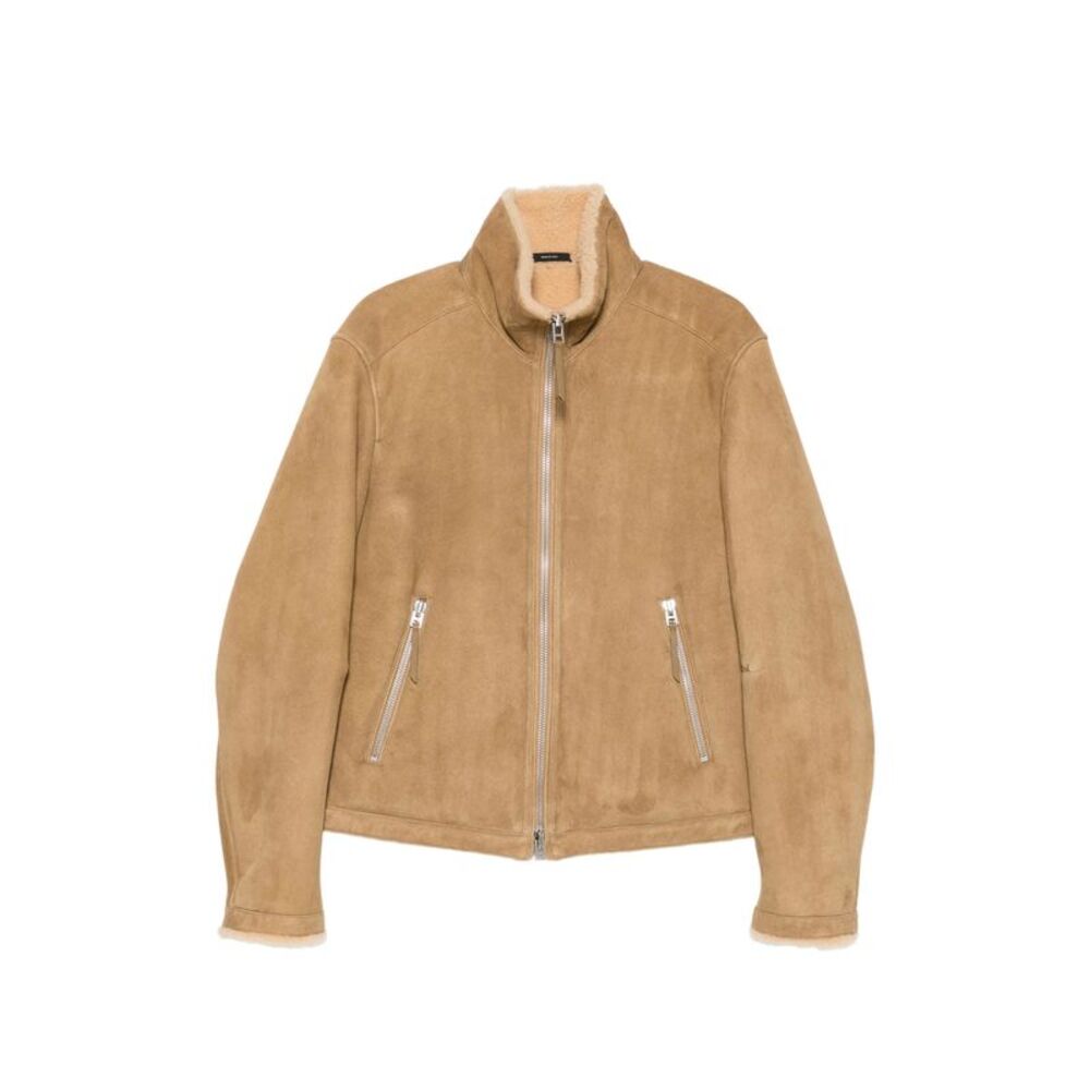 Tom Ford Brown Jackets - Leather Jackets Men